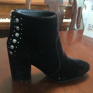 Black Velvet Boots (Guess)